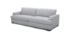 Picture of GOODWIN Feather-Filled Sofa Range| Dust, Water & Oil Resistant (Light Grey) - 1.5 Seater (Armchair)