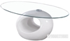 Picture of JUPITER Fiber Glass Coffee Table in Two Colors - White