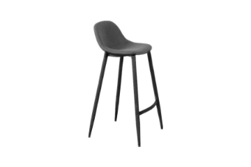 Picture of OSLO BAR CHAIR *DARK GREY