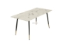 Picture of BIJOK 47/63 DINING TABLE *WHITE MARBLE FINISHING