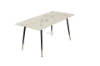 Picture of BIJOK 47/63 Dining Table (White Marble Finishing) - 63 Inch