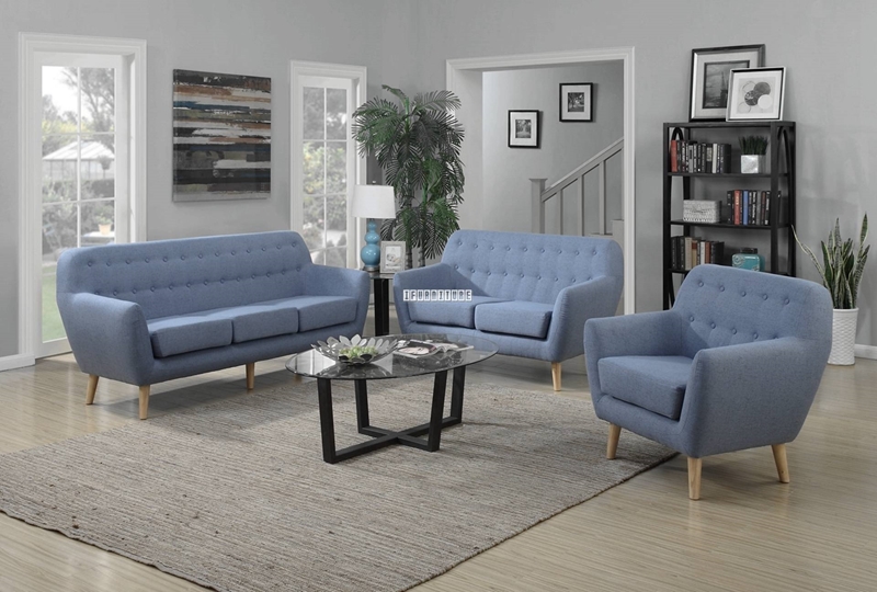 Picture of CILLA 1+2+3 Sofa Range (Blue)
