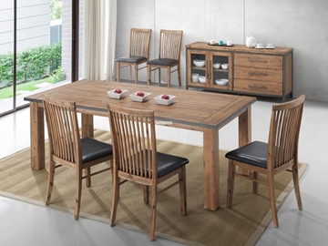 Picture of KANSAS 71 7PC DINING SET *ACACIA WOOD