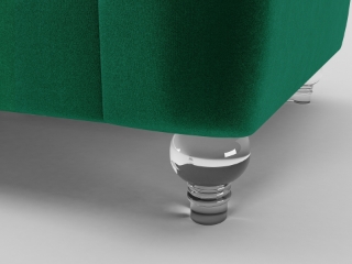 Picture of MISHTI Velvet Sofa Range (Green) - 2 Seaters (Loveseat)