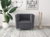Picture of MISHTI Velvet Sofa Range (Gray) - 2 Seaters (Loveseat)