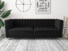 Picture of MISHTI 3+2+1 Velvet Sofa Range (Black)