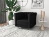 Picture of MISHTI 3+2+1 Velvet Sofa Range (Black)