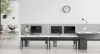 Picture of UP1 BACK-TO-BACK DUAL Adjustable Desk System - 150cm Long (White Desktop)