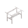 Picture of UP1 BACK-TO-BACK DUAL Adjustable Desk System - 160cm Long (White Desktop)