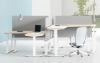 Picture of UP1 L-SHAPE Height Adjustable Desktop Only - 160cm Long (White)