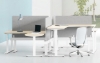 Picture of UP1 L-SHAPE Height Adjustable Desktop Only - 150cm Long (White)