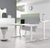 Picture of UP1 STRAIGHT Desk Top Only - 160cm Long (White)