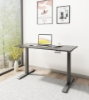 Picture of UP1 47" Twin Motor Electric Height Adjustable Standing Desk (Black)