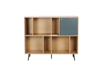 Picture of RIO Open Bookcase (Light Walnut Veneer)