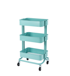 Picture of NICK 3-Tier Rolling Cart  in 2 Colors  - Green