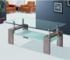 Picture of TANGULAR Temper Glass Coffee Table - Black