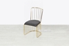 Picture of MARBELLO GOLD FRAME DINING CHAIR