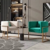Picture of SERAL Velvet Lounge Chair (Green)