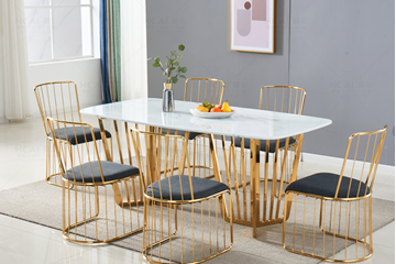 Picture of MARBELLO Marble Top 7PC Dining Set