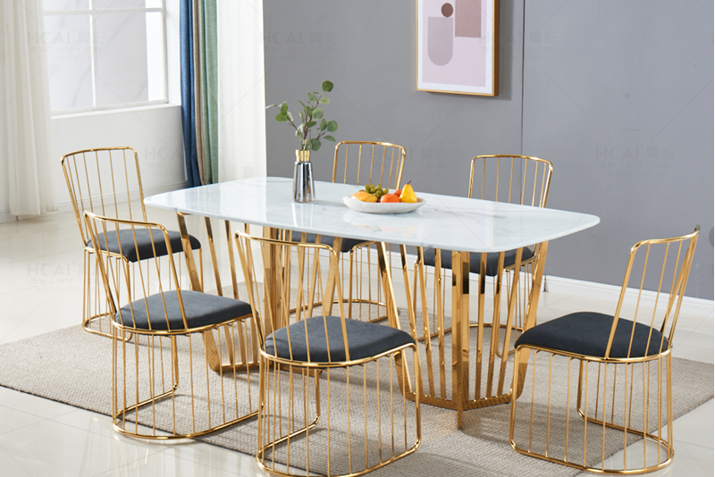 Picture of MARBELLO Marble Top 7PC Dining Set