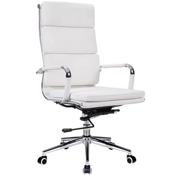Picture of ALEXIA HIGH BACK OFFICE CHAIR * WHITE PU