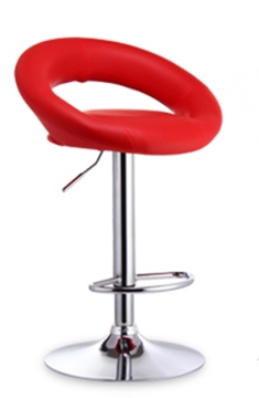 Picture of Annie Bar Chair in four colors - Red