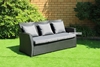 Picture of ORLY 4PC Outdoor Wicker Sofa & Dining Set