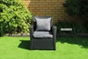 Picture of ORLY 4PC Outdoor Wicker Sofa & Dining Set