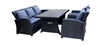 Picture of ORLY 4PC Outdoor Wicker Sofa & Dining Set