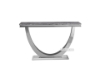 Picture of NUCCIO 140 Marble Top Stainless Steel Console Table (Dark Gray)