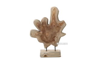 Picture of BARON Solid Teak Wood Display Abstract - Large
