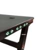 Picture of ANAKIN Gaming Desk with LED (Black) - 55" (Width)