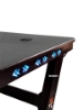 Picture of ANAKIN Gaming Desk with LED (Black) - 55" (Width)