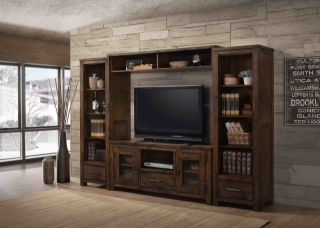 Picture of VENTURA Solid wood Media Center Set - Cabinet Width 21.5 Inch with Bridge
