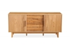 Picture of ELMY 2 DOOR 4DRW Solid Wood Buffet (Natural)