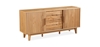 Picture of ELMY 2 DOOR 4DRW Solid Wood Buffet (Natural)