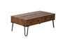 Picture of LIBRARY 4 DRW RECTANGLE WOOD COFFEE TABLE *brown RUSTIC