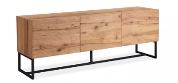 Picture of BYBLOS 3-Door TV Stand/Low Buffet (Oak)