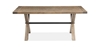 Picture of (Final Sale) CORSICA 180 OAK DINING TABLE *NATURAL WASH