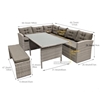 Picture of Milton Sectional Patio Dining Set