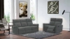 Picture of BREMEN 1R+2RR+3RR Fabric Reclining Sofa Range (Grey)