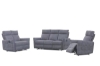 Picture of BREMEN 1R+2RR+3RR Fabric Reclining Sofa Range (Grey)