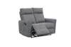 Picture of BREMEN 1R+2RR+3RR Fabric Reclining Sofa Range (Grey)