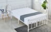 Picture of FLEMINGTON Steel Bed frame in Double/Queen Size (White)