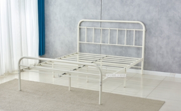 Picture of FLEMINGTON Steel Bed Frame in Double/Queen Size (White) - Queen