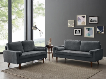 Picture of FAVERSHAM 3+2 Sofa Range (Dark Gray)