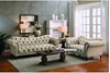Picture of MARSALA 3+2+1 Chesterfield Tufted Fabric Sofa Range (Beige) - 3 Seater