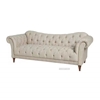 Picture of MARSALA 3+2+1 Chesterfield Tufted Fabric Sofa Range (Beige) - 3 Seater