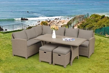 Picture of ALBANY SECTIONAL SOFA + DINING SET