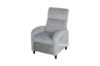 Picture of HOWE Push Back Reclining Velvet Chair (Dark Gray)